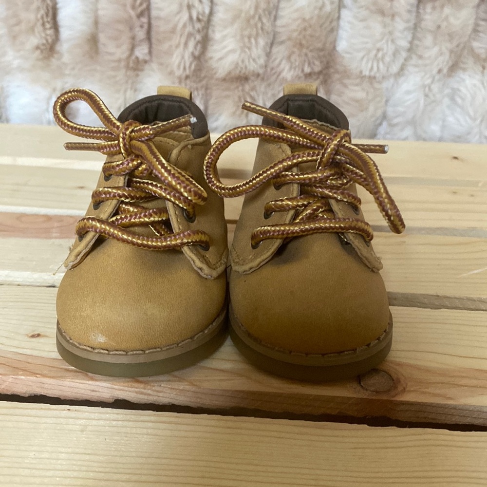 Baby Brown Boots-Size One-Superoos